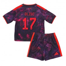Bayern Munich Michael Olise #17 Tredjeställ Barn 2026-27 Korta ärmar (+ Korta byxor)